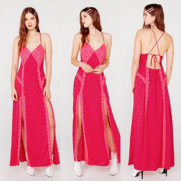 NWT For Love & Lemons Kristie Maxi Dress - Picture 2 of 4